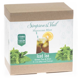 Moroccan Mint Iced Teabags Simpson & Vail