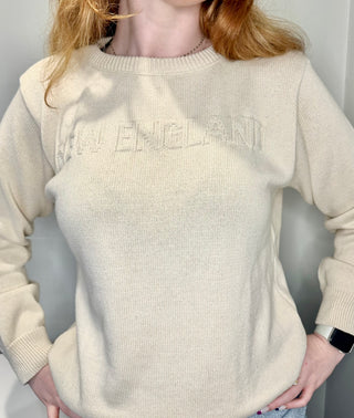 New England Tone on Tone Women's Sweater - Exclusively Ours! Binghamton Knitting Co