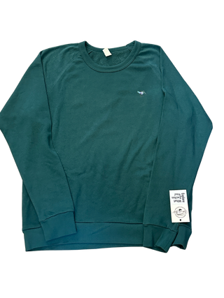 Piper and Dune Unisex Lightweight French Terry Crewneck Sweatshirt  - Dark Teal Piper and Dune