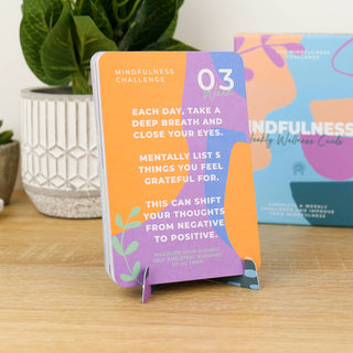 Mindfulness - Weekly Wellness Cards Gift Republic