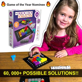 Genius Square - Award Winner 62208 Solution STEM Puzzle Game MukikiM