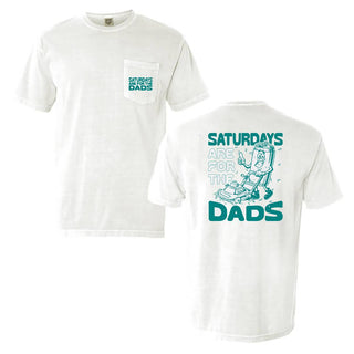 Saturdays Are For The Dads Mow Pocket Tee Barstool Sports