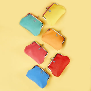 Vegan Leather Coin Purse - 6 Colors Two's Company