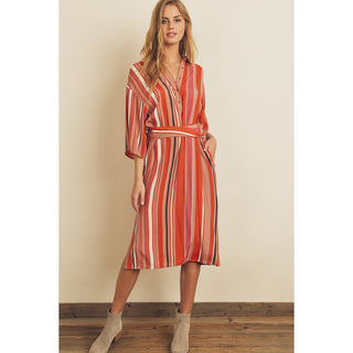 Endless Stripe Midi Dress - 3 sizes Dress Forum