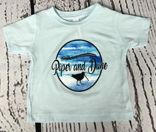 Piper and Dune Ice Blue Toddler Triblend Tee Piper and Dune