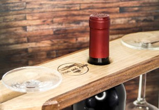 Wooden Wine Caddy - piper-and-dune - Home Goods