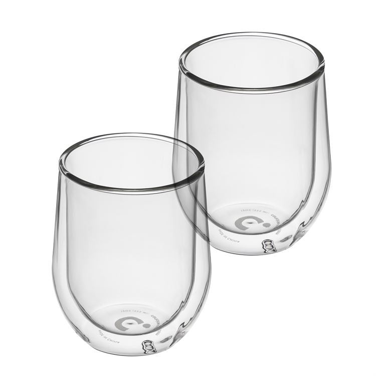 Corkcicle Prism Stemless Glass Set