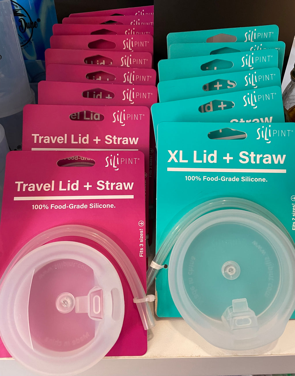 SiliPINT Silicone Lid And Straw Set For 16oz / 22oz Tumblers