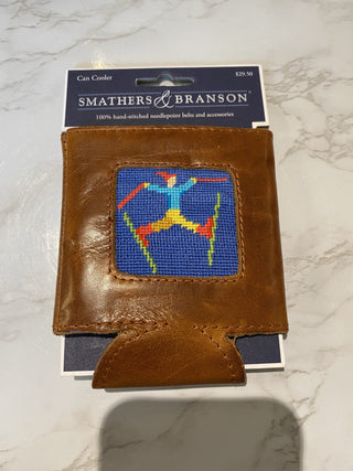 Leather Can Coolers - 10 Styles Available Smathers & Branson
