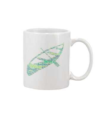 Piper and Dune Vermont Canoe 15oz Mug Piper and Dune