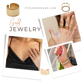 Classically Modern Gold Jewelry She'll Love!