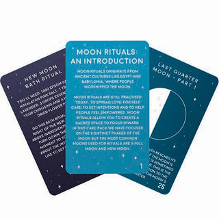 Moon Ritual Cards Gift Republic