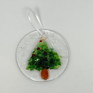 Artisan Made Resin and Sea Glass Christmas Tree Ornaments- 3 Styles! | Gypsy Waves Gypsy Waves