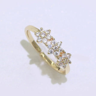 Dainty Flower Ring Open Adjustable Ring O923 O924 Aim Eternal