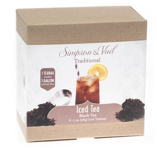 Iced Teabags - 1 ounce Simpson & Vail