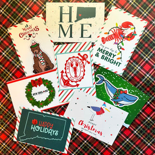 Holiday Post Cards - 8 Piece Set | Piper and Dune Exclusive Piper and Dune