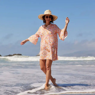 Reese Pink Beach Dress RockFlowerPaper