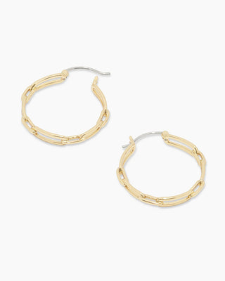 Parker Link Small Hoops | Gorjana Gorjana