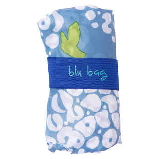 HYDRANGEA BLOSSOMS Reusable Shopper blu Bag rockflowerpaper