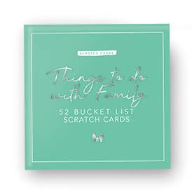 Things To Do With Family Bucket List Scratch Cards Gift Republic