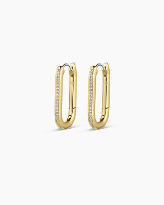 Zoey Shimmer Hoops | Gorjana Gorjana