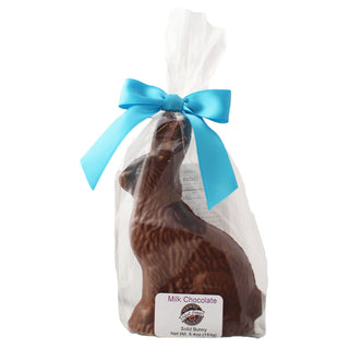 5.4 oz Solid Chocolate Bunny Vermont Nut Free Chocolates