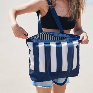 Dock & Bay Canvas Beach Bags - Whitsunday Blue Dock & Bay USA