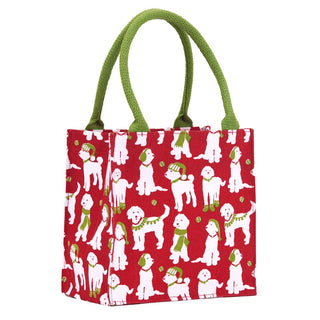 CHRISTMAS MARVIN Itsy Bitsy Reusable Gift Bag Tote rockflowerpaper