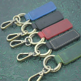 Leather Keychain, Geniune Leather Keychain American Leather Goods