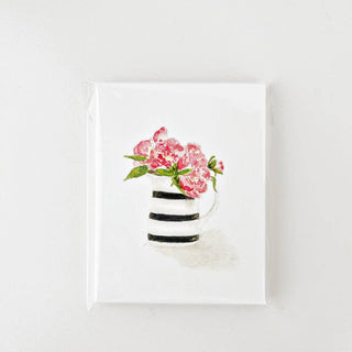 Flower notecards set emily lex studio