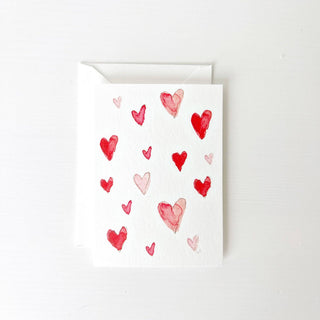 Hearts mini notecard emily lex studio