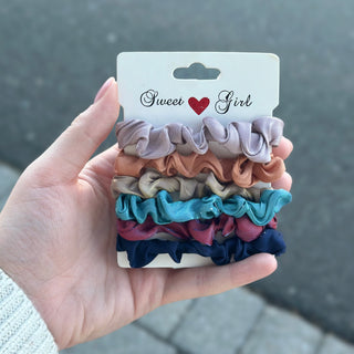 Satin Scrunchie 6-Pack AliExpress