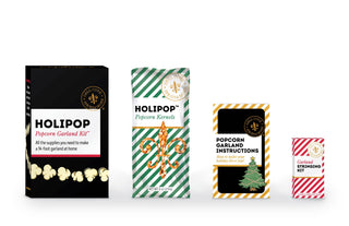 HoliPop Popcorn Garland Kit - DIY Christmas Ornament Craft Dell Cove Spices & More Co.