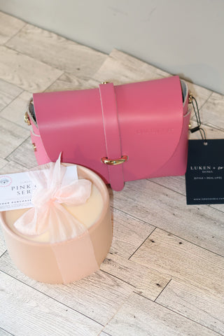 Limited Edition: Pink + Pine Serenity 3-Wick Soy Candle | The Pink Chair Project 83 Main Candle Company