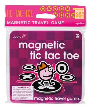 Magnetic Travel Games, Assortment of 6 Games, 24/Display Toysmith