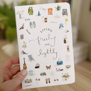 Living freely and lightly journal emily lex studio