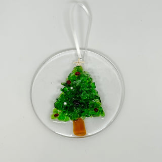 Artisan Made Resin and Sea Glass Christmas Tree Ornaments- 3 Styles! | Gypsy Waves Gypsy Waves