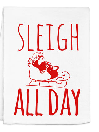 Sleigh All Day | Holiday Dish Towel Moonlight Makers