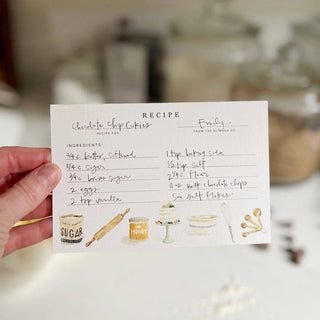 Baking recipe cards emily lex studio