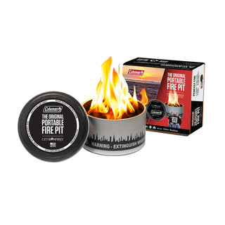 24 Pack City Bonfires® by Coleman® | FREE Counter Display City Bonfires - Portable Fire Pits