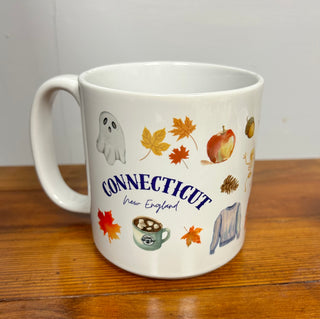 Connecticut Icons Mug 20oz. | Piper and Dune Exclusive Johnson Plastics