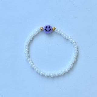 Smiley Face Beaded Bracelets- 10 Colors & 2 Sizes! | Coastal Beads by Rebecca Coastal Beads by Rebecca