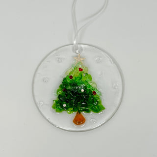 Artisan Made Resin and Sea Glass Christmas Tree Ornaments- 3 Styles! | Gypsy Waves Gypsy Waves