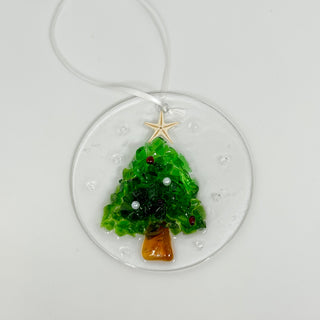 Artisan Made Resin and Sea Glass Christmas Tree Ornaments- 3 Styles! | Gypsy Waves Gypsy Waves