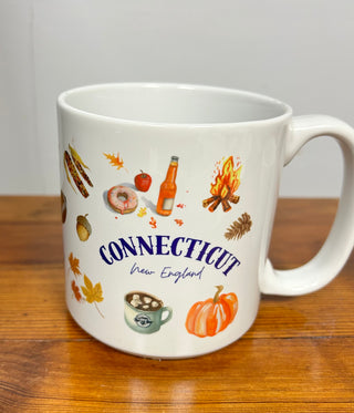 Connecticut Icons Mug 20oz. | Piper and Dune Exclusive Johnson Plastics