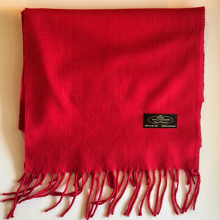 Unisex 100% Cashmere Scarves - 6 Solid Colors Seattle Silver