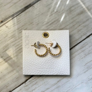 Gold Plated Hoop Earrings | 3 Sizes Two's Company