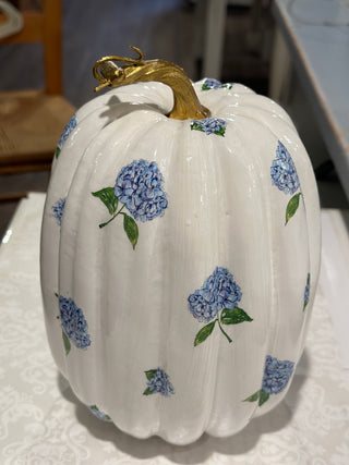 Harvest Decoupage Pumpkin | Blue Door Vibes Blue Door Vibes