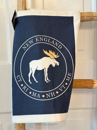 New England Moose Tea Towel - Piper and Dune Exclusive Sycamore Creek Makers