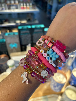 Little Miss Zoe | Pink Assorted Bracelets Little Miss Zoe
